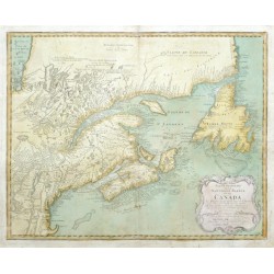 Partie Orientale de la Nouvelle France ou du Canada