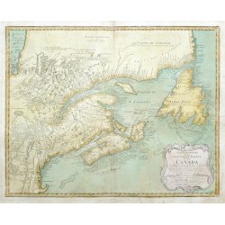 Partie Orientale de la Nouvelle France ou du Canada
