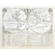 Mappmonde ou Description Generale du Globe Terrestre - Alte Landkarte