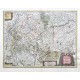 Sueviae Nova Tabula - Antique map