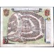 Moscovia Urbs Metropolis Totius Russiae Albae - Antique map