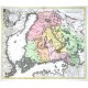 Magni Ducatus Finlandiae - Stará mapa