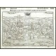 Die statt Eger - Antique map