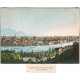 Prager Alt- und Neustadt von der Nordseite - Antique map