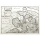 Zelandia Comitatus - Antique map