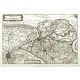 Partie de la Flandre Orientale - Antique map