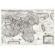 La Hollande Septentrionale - Antique map