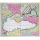 Nova Mappa Maris Nigri et Freti Constantinopolitani - Antique map