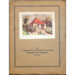 80 vzorných návrhů levných rodinných domků a vil