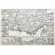 Carte de Provence - Stará mapa