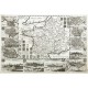 La France Moderne - Antique map