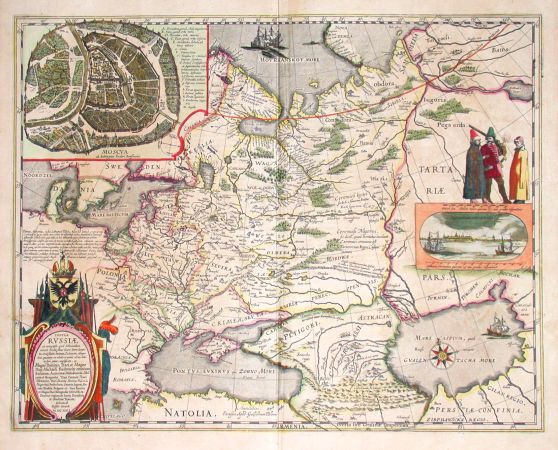 Tabula Russiae - Old maps for sale