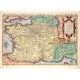 Galliae regni potentiss: nova descriptio - Alte Landkarte