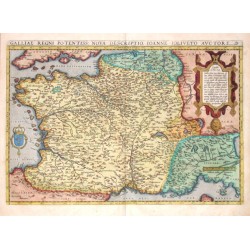 Galliae regni potentiss: nova descriptio