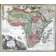 Africa - Stará mapa