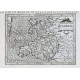 Cambria - Alte Landkarte