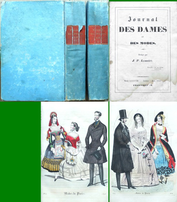 Journal des Dames et des Modes - Old prints, rare books and bibliophile books for sale