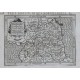 Nothuumbr. Cumberlan. Dunelm. Episcop. - Antique map