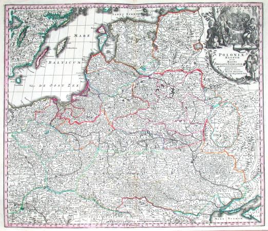 Poloniae regnum ut et magni ducatus Lithuaniae - Old maps for sale