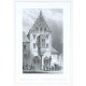 Kutná Hora. Kamenný dům v Kutné Hoře. Das steinere Haus zu Kuttenberg - Antique map