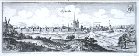 Seehausen - Antique map