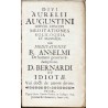 Divi Aurelii Augustini ... Episcopi Meditationes Soliloquia Et Manuale