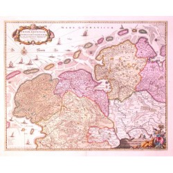 Tabula Frisiae, Groningae et territorii emdensis