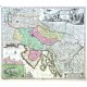 Slovinsko, Chorvatsko - Exactissima Ducatus Carniolae Vinidorum Marchiä et Histriae delineatio - Stará mapa
