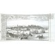 Lissabon die Königliche Haupt und Residenz Statt in Portugal - Antique map