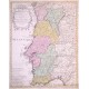 Regnum Portugalliae  cum Regno Algarbiae - Alte Landkarte