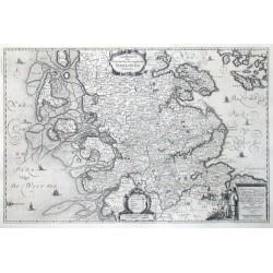 Landcarte Vom Sudertheil des Herzogthumbes Schleswieg. Anno 1650