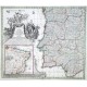 Portugalliae et Agabriae Regna - Antique map