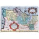 Portugal - Portugalliae - Antique map