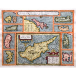 Kypr a ostrovy v Egejském moři - Insular. aliquot Aegaei maris antiqua descrip.
