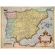 Regni Hispaniae descriptio - Stará mapa