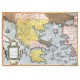 Graeciae universae secundum hodiernum situm neoterica descriptio - Alte Landkarte