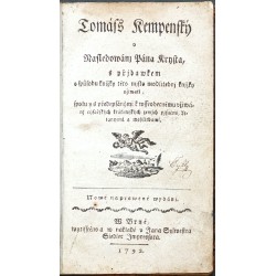 O Nasledowánj Pána Krysta