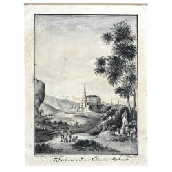 Tetschen an der Elbe in Böhmen