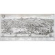 La Citta di Genova Capitale del Genovesato in Italia - Antique map