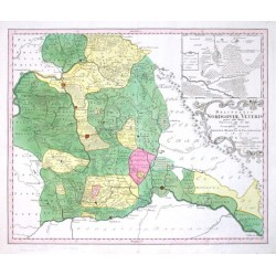 Delineatio Nordgoviae Veteris prout ejus facies Seculo XI. & XII. fuit, Geographice designata