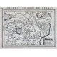 Ager Orvietanus - Alte Landkarte
