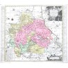 Delineatio geographica Comitatus Mansfeldensis ad jurisdictionem tum Saxonicam tum Brandenburgicam spectans, cum praefectura