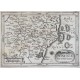 Senense Territorium - Antique map