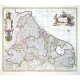 Novissima et accuratissima XVII Provinciarum Germaniae Inferioris tabula - Stará mapa