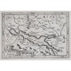 Larius Lacus - Stará mapa