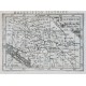 Slovenia, Croatia - Illyricum, copperplate map, Bertius, Hondius, 1616 - Old maps for sale