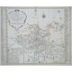 Richtiger Geograph. Entwurff des zu dem Saechs. Chur Creisse gehörigen Ammtes Beltzig Nebst allen darinnen befindlichen - Antique map
