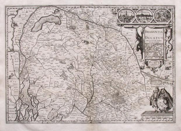 Brabantia Ducatus - Old maps for sale