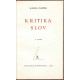 Kritika slov