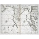 Route exacte de Gamron a Batavia et de Batavia a Gamron - Antique map